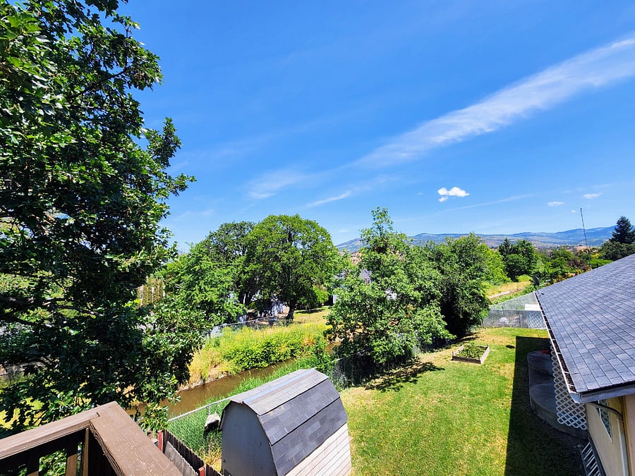 View from porch