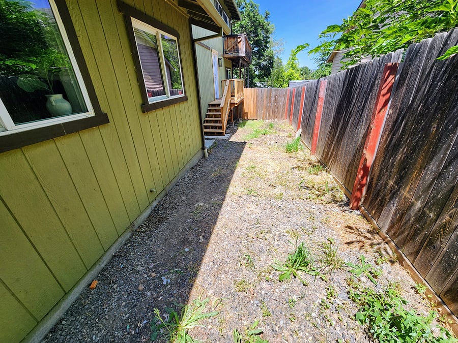 Entry/garden space