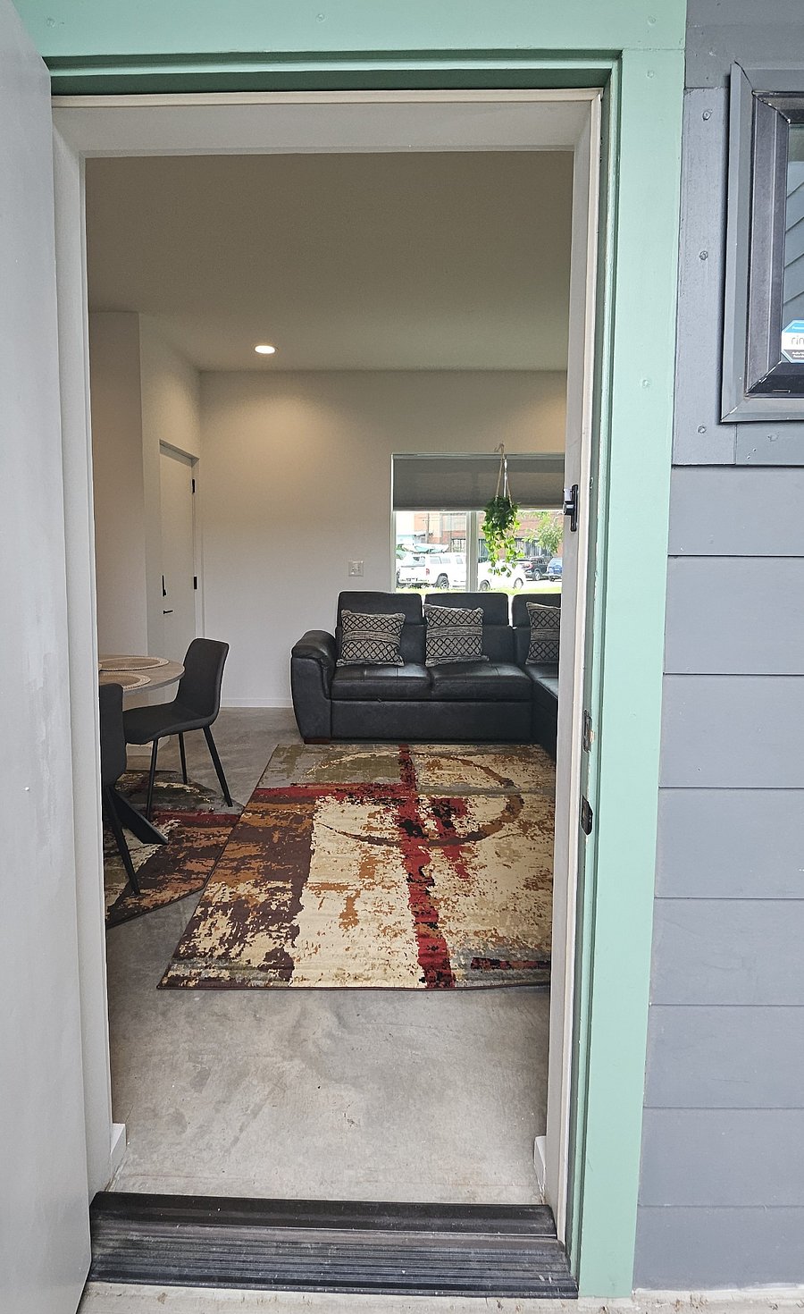 Back door entrance