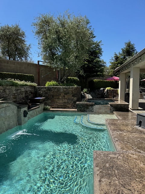 Pool View During the Day