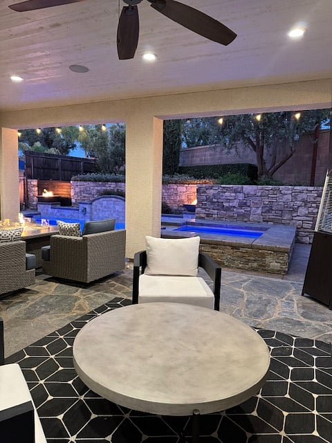 Patio Area with Seating