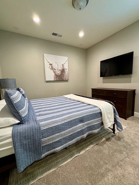 Guest Bedroom #2 with Queen Bed