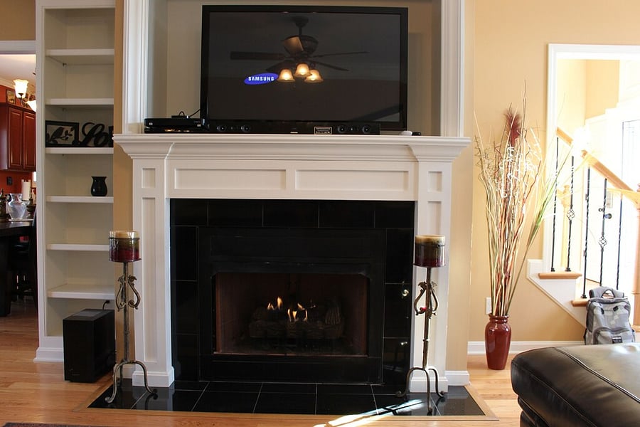Living Room Fire place