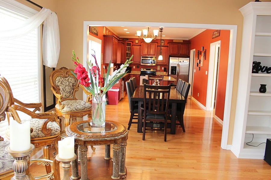 Living Room/Kitchen View