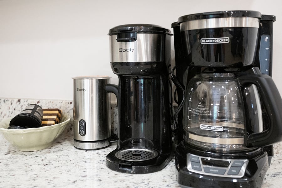 Start your day the Savannah waywith a fresh brew in a cozy kitchen.