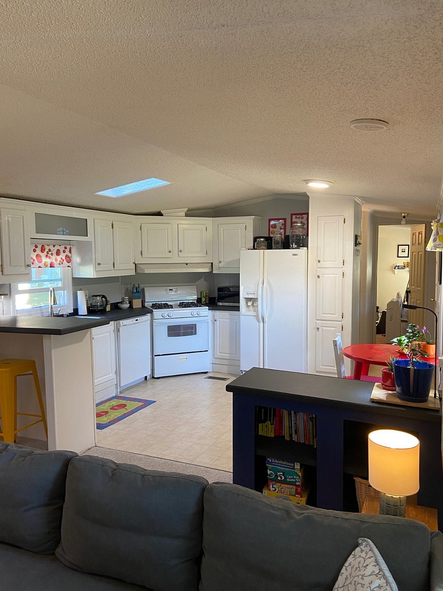 Kitchen from Livingroom window.
