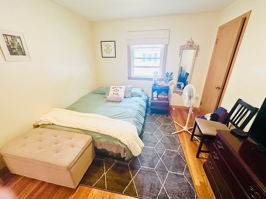 Plenty of space with extra storage to cozy up and make yourself at home. 