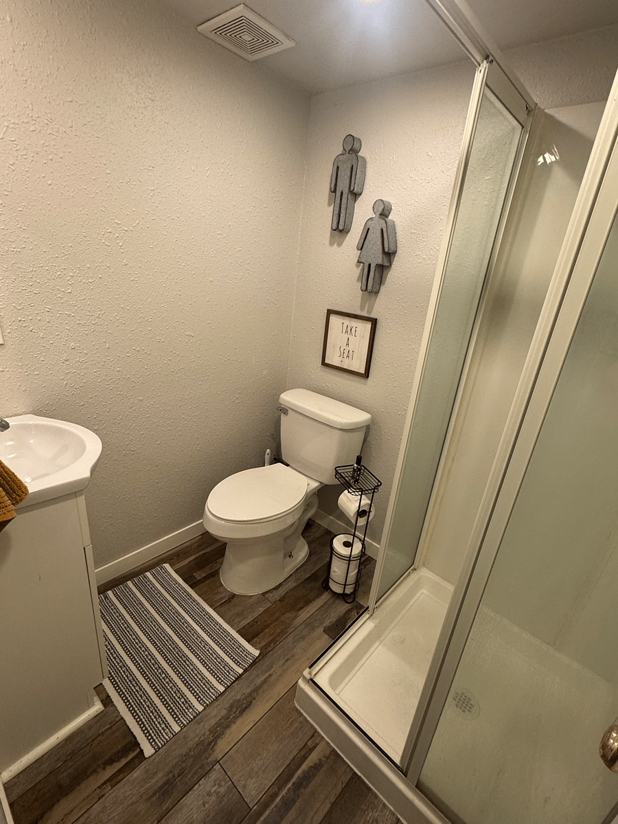 Downstairs bathroom