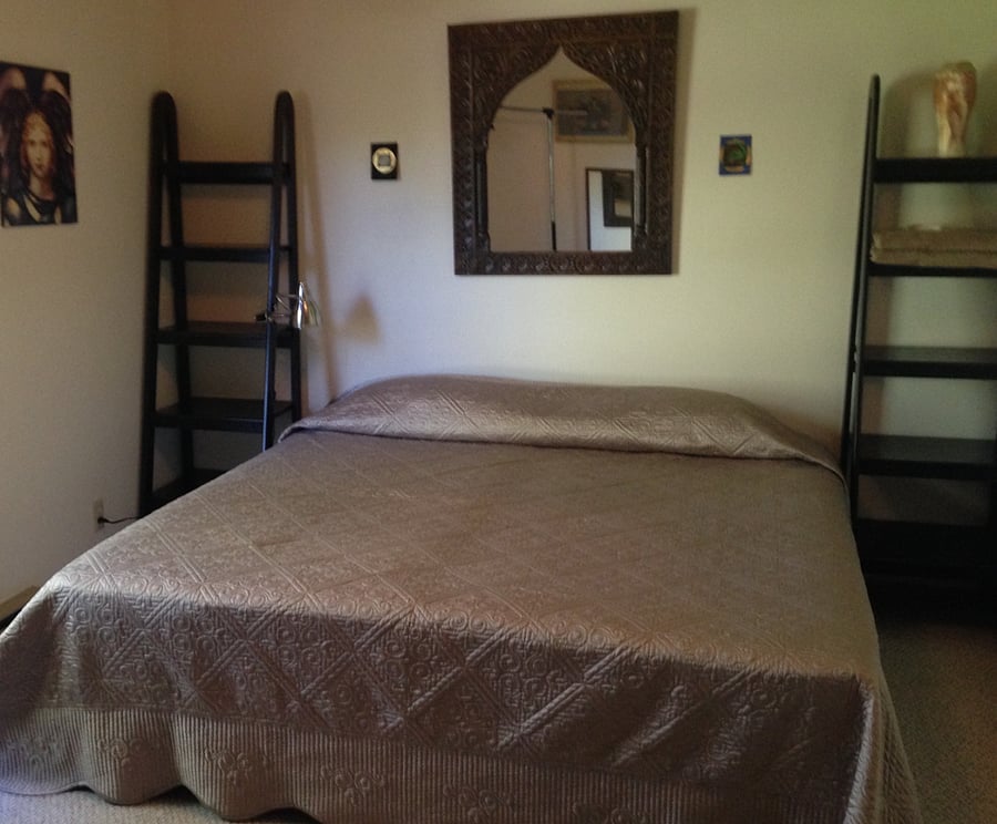 2nd bed room. Queen bed, south facing.
