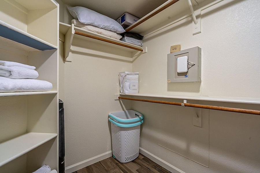 Large Primary Walk-In Closet