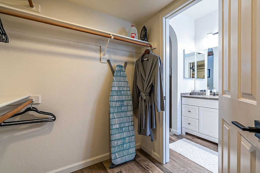 Large Primary Walk-In Closet