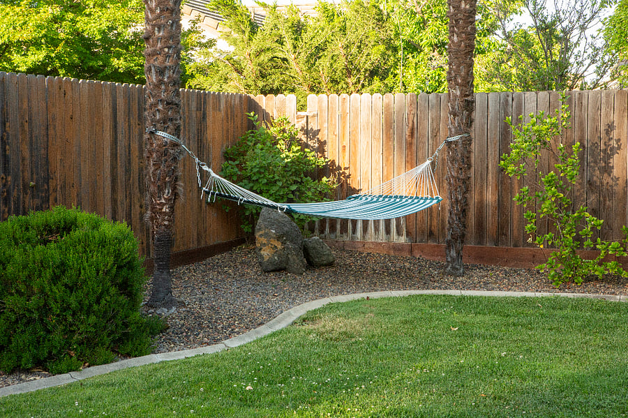 Relaxing hammock
