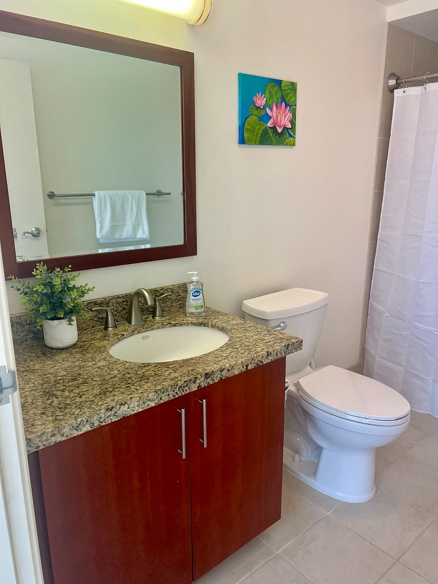 Spacious enough for guests and secondary bedroom
