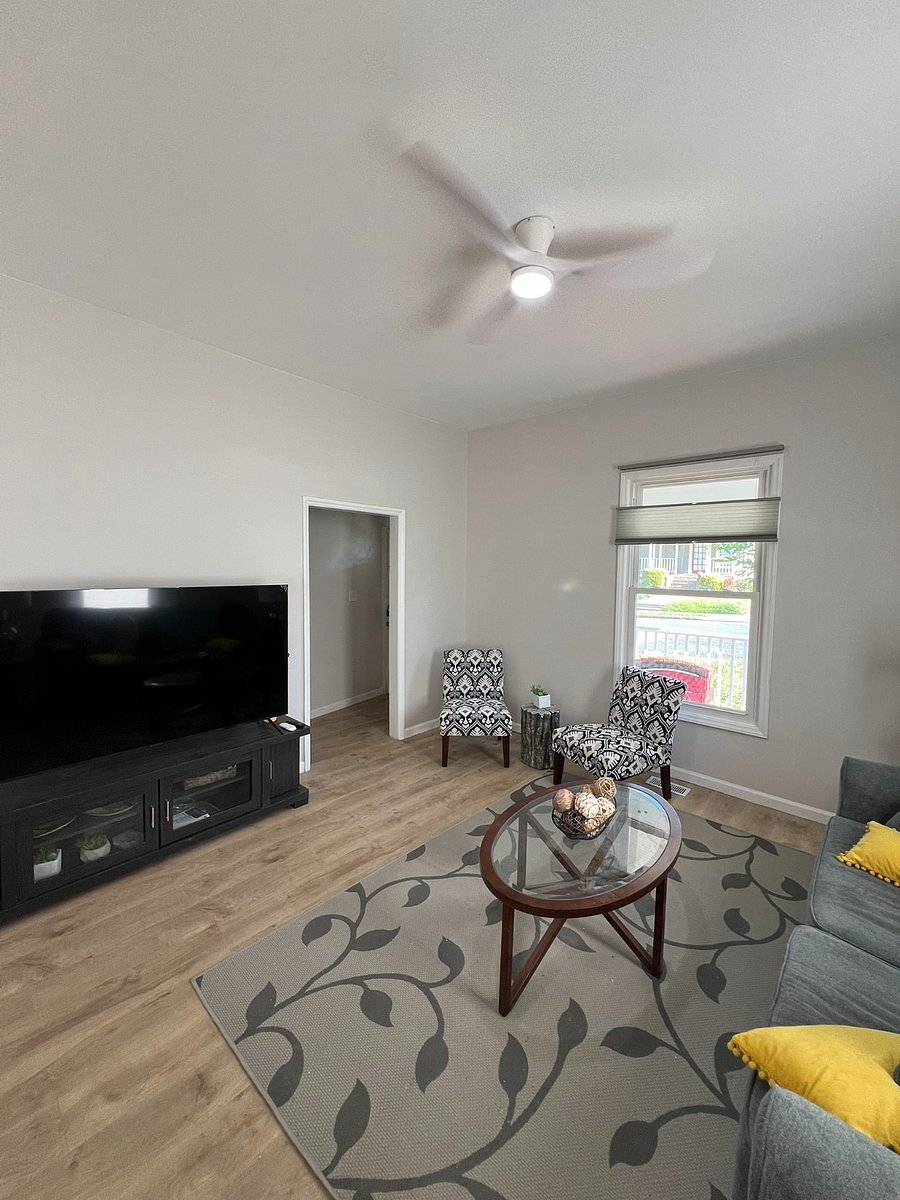 Living room- 76 inch tv