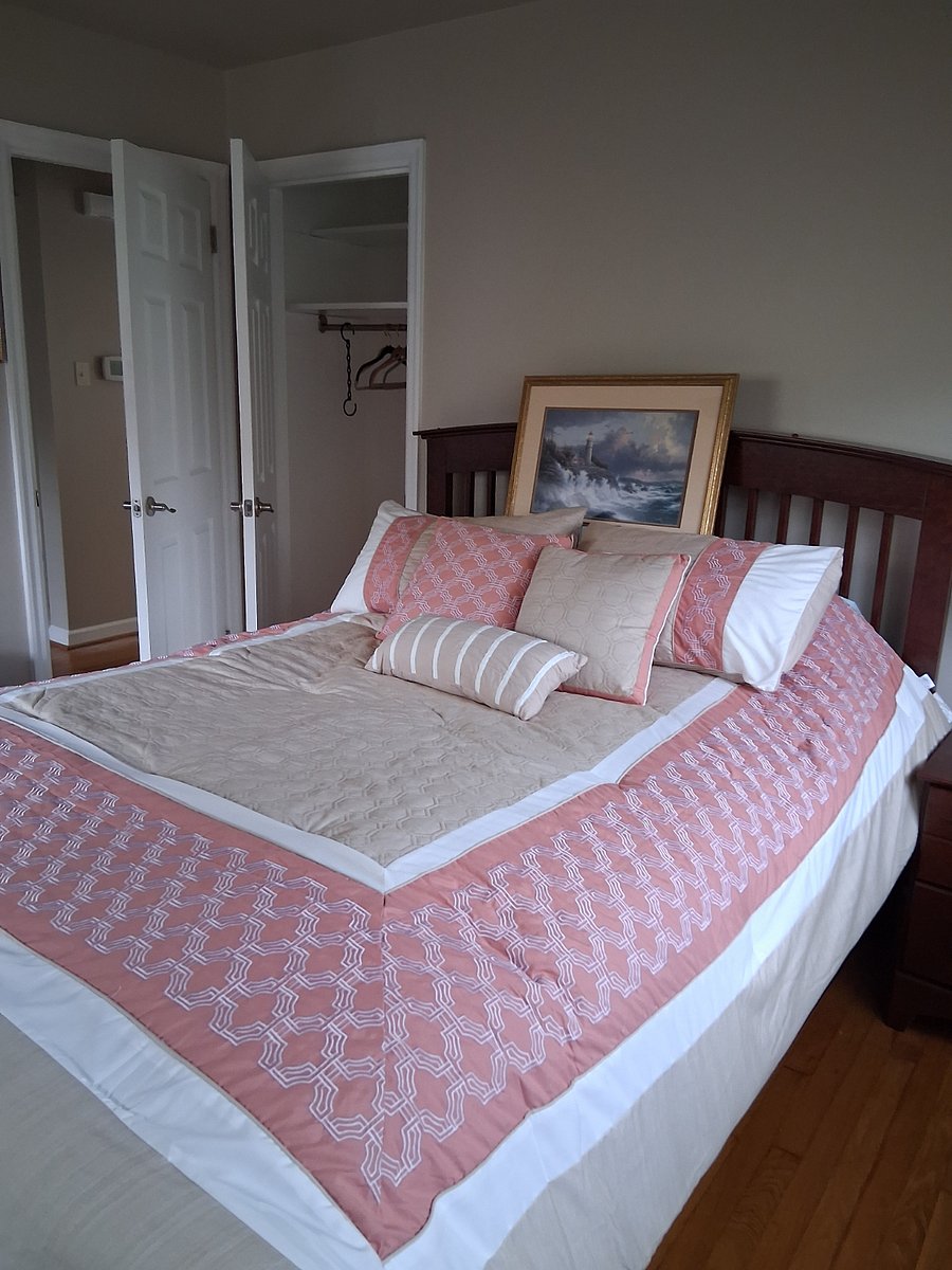 Newly painted and updated bedroom, available July 1st.