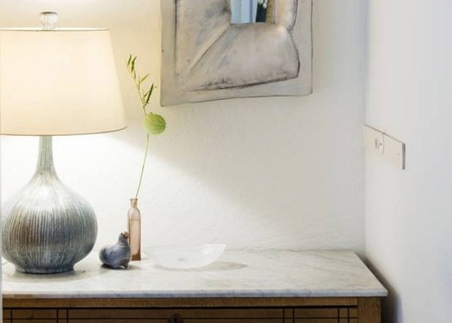 Little touches of home.