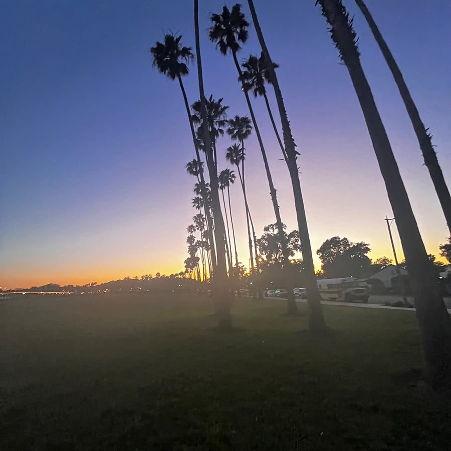 Catch legendary California golden hour sunsets right in your immediate neighborhood. The ultimate way to decompress after a busy shift.