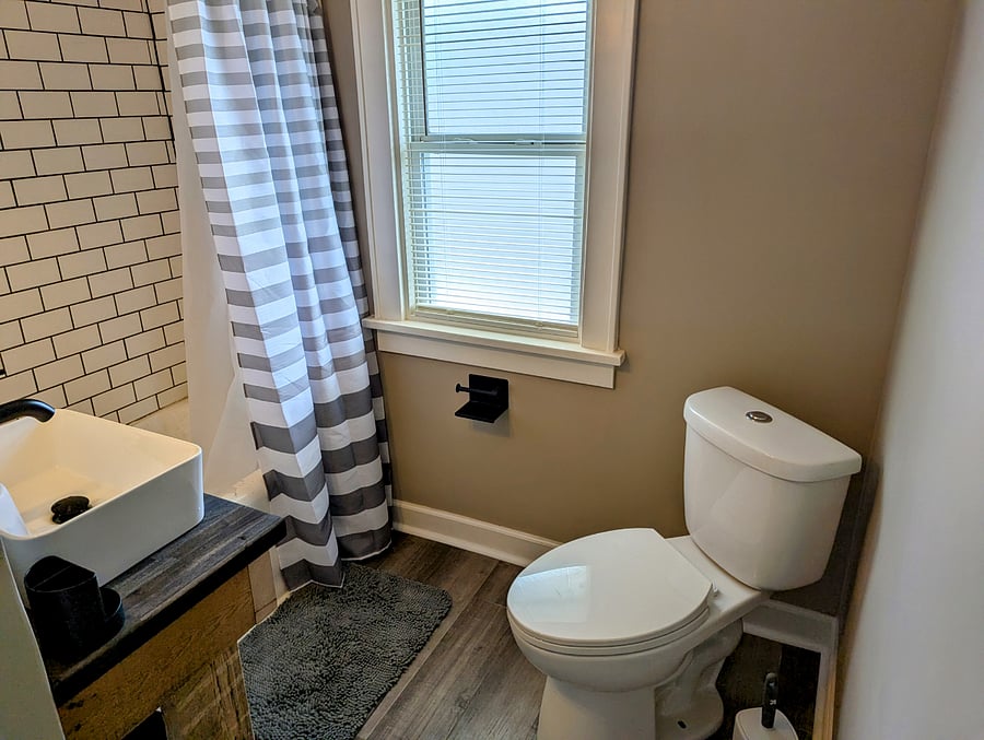 One full bathroom on second floor