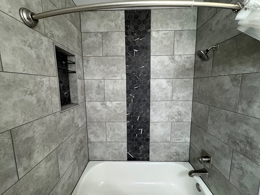 Hallway Bathroom Shower