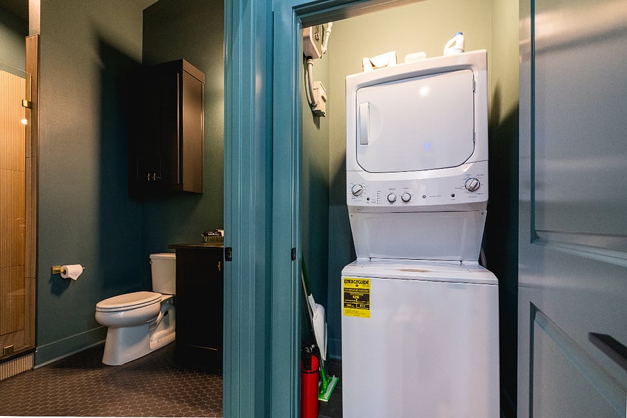 Full size washer and dryer