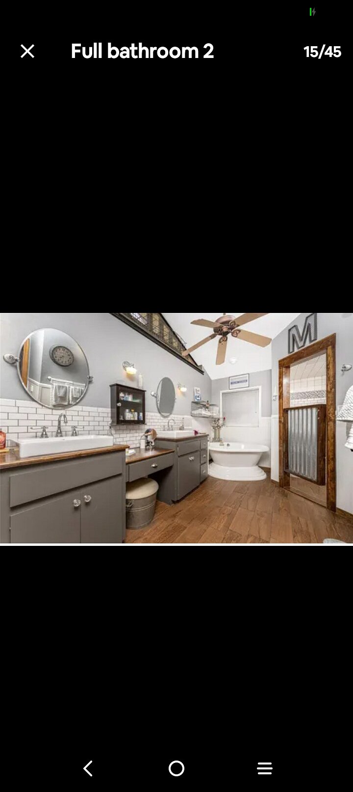 Master bathroom 