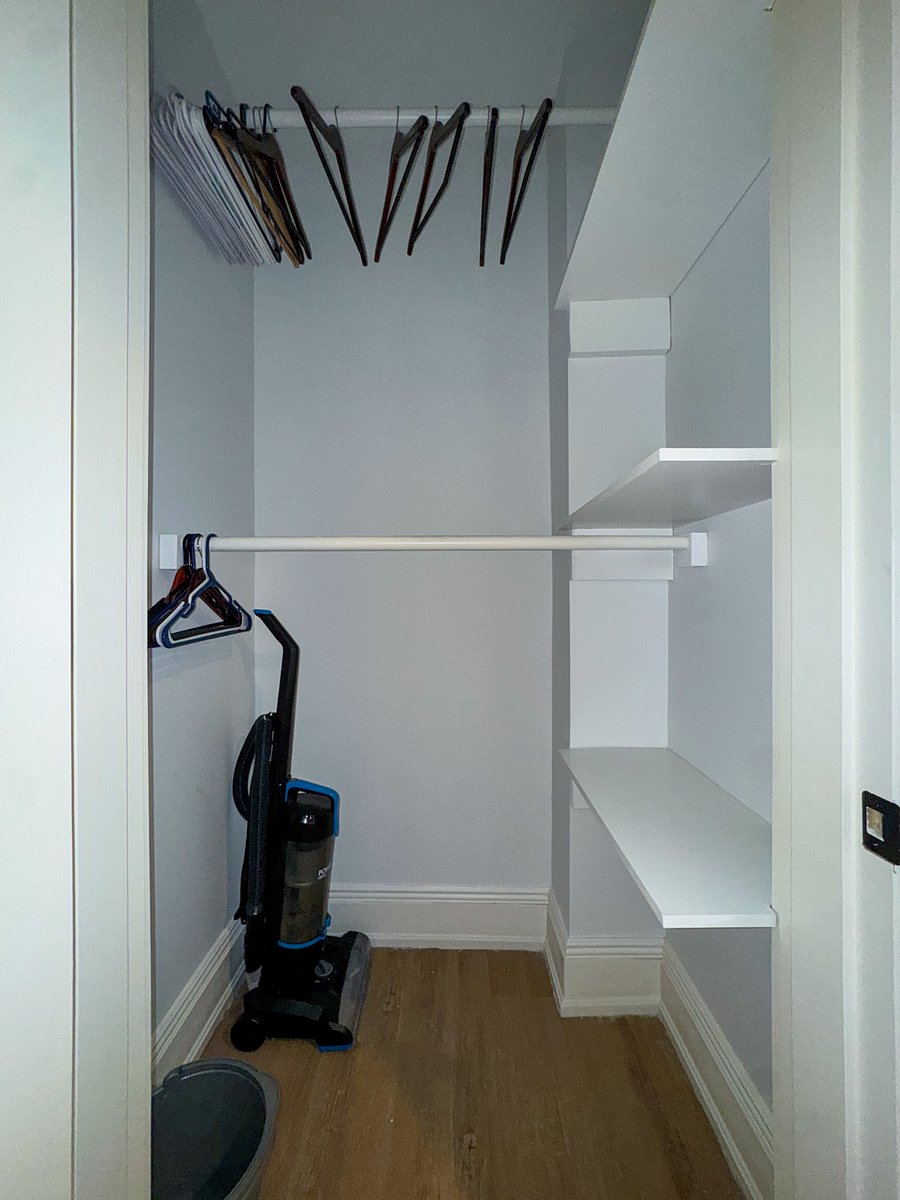 Hallway closet