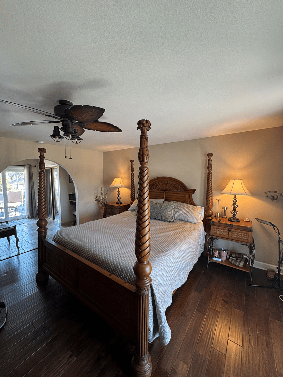 Cal King Master bedroom