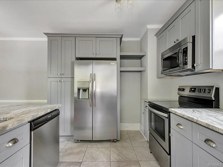 Stainless steel appliances