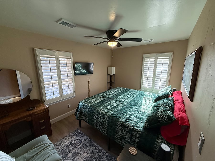Master Bedroom with King Bed