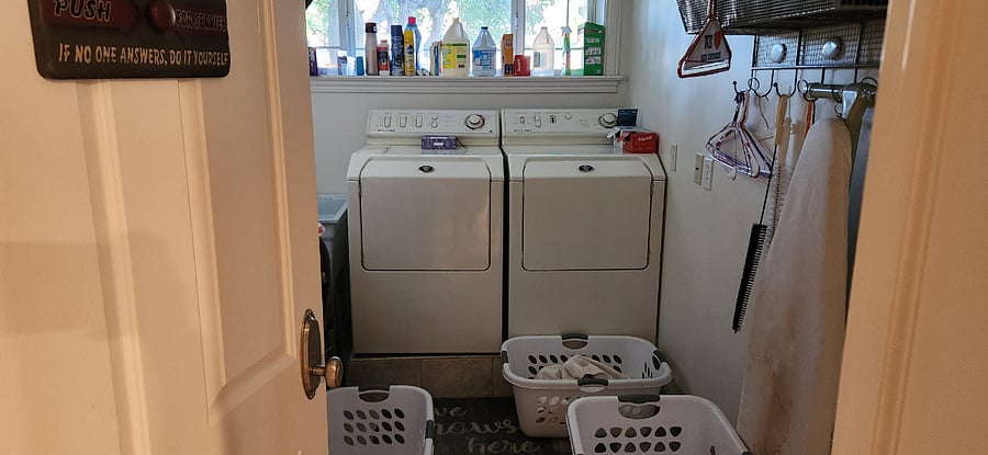 Front load Whirlpool Neptune washer and dryer available in unit. Laundry soap and dryer sheets provided. However, you are always welcome to supply your own preferred brands.