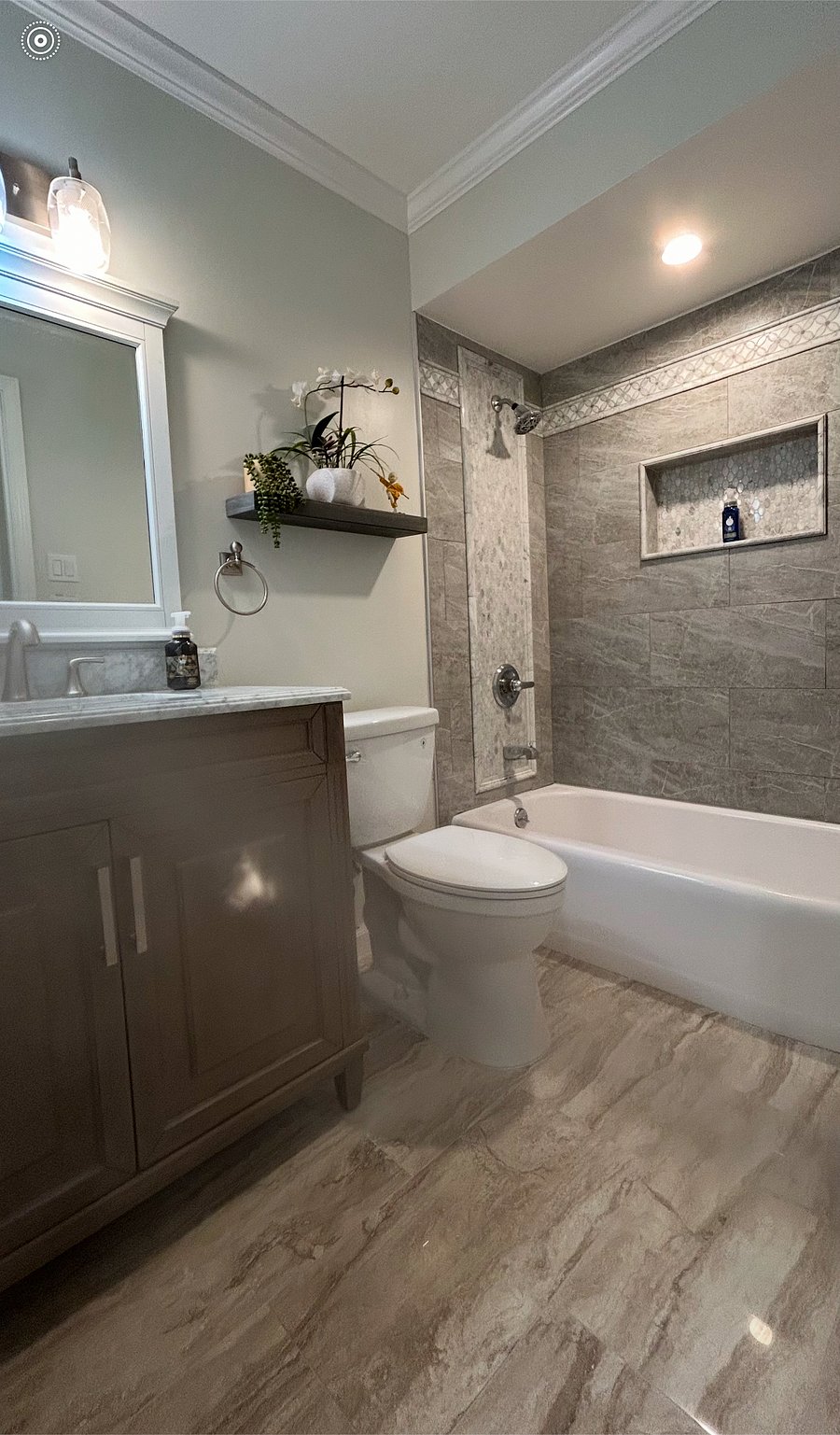 Hallway Bathroom