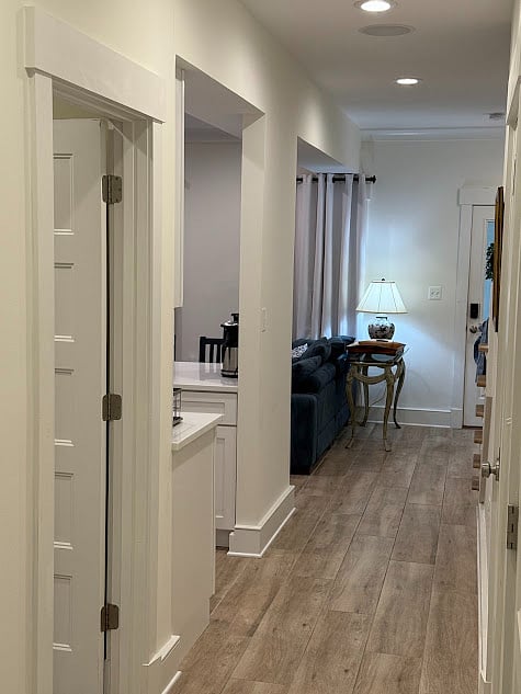 Looking back toward entryway.