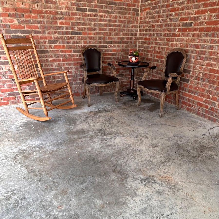 outdoor patio seating