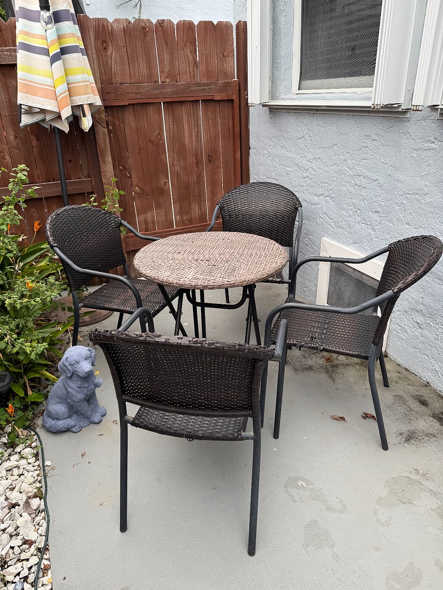 Patio: Private, outdoor area.