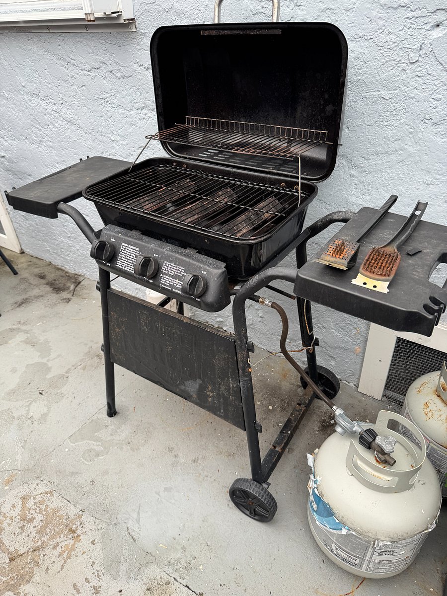 BBQ Grill:  Propane and utensils provided.