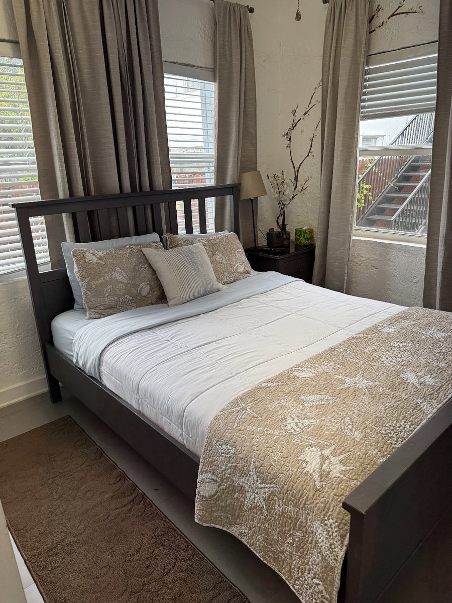 Bedroom #3:  Queen size bed.  