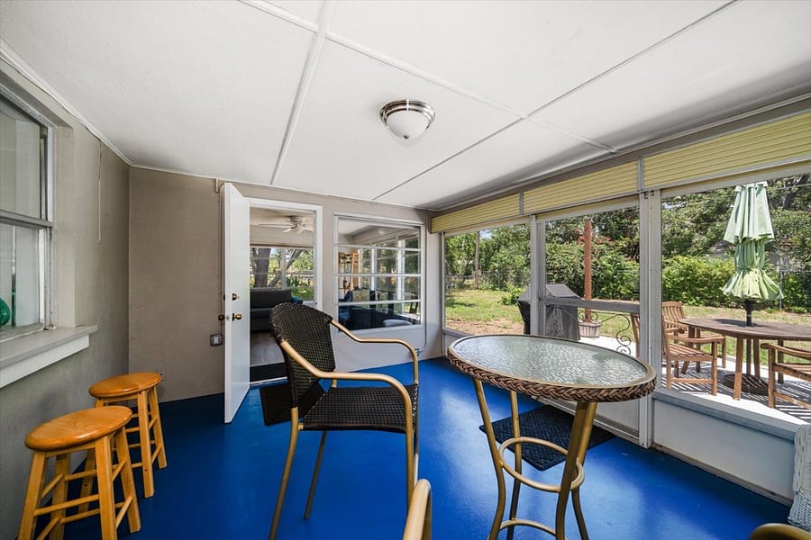 screened patio