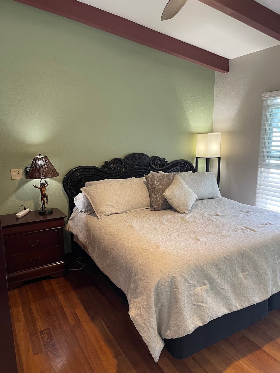 Bed in separated area