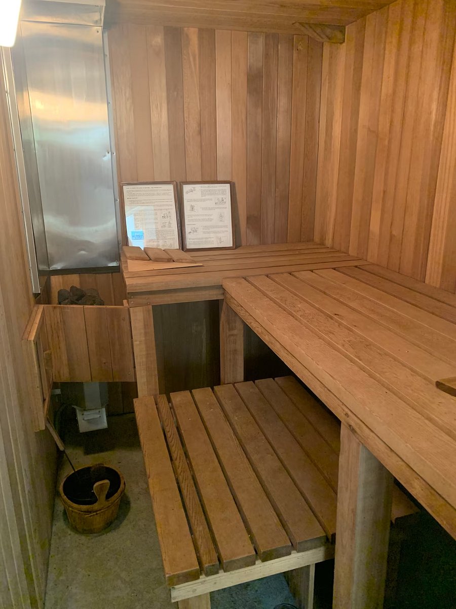 shared dry sauna