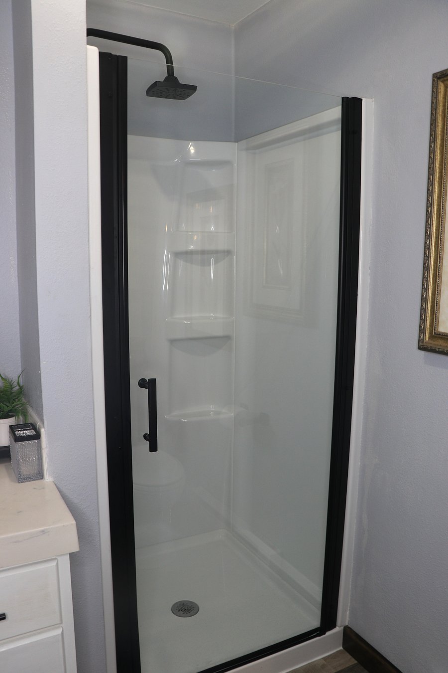 Bedroom 1, Master bath shower
