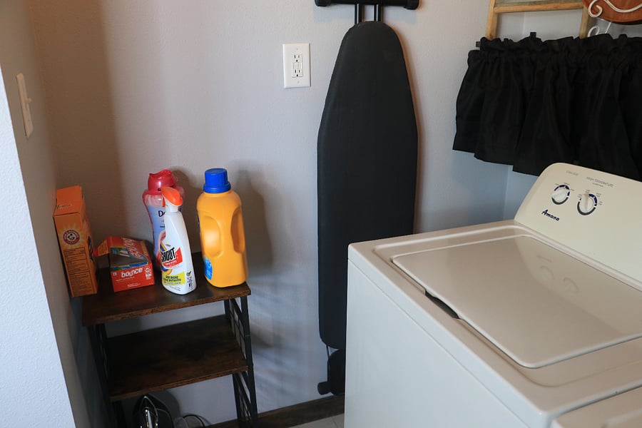 Main floor laundry room