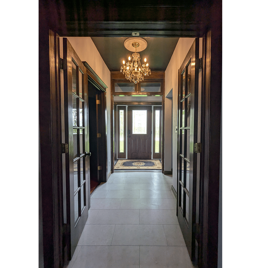 Front entry way