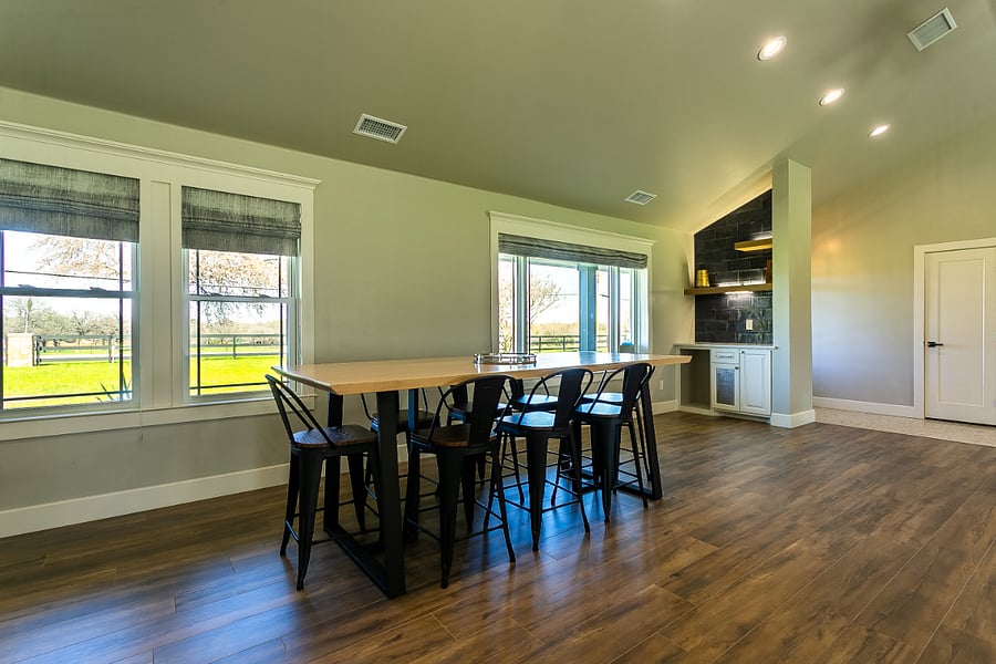 large dining table