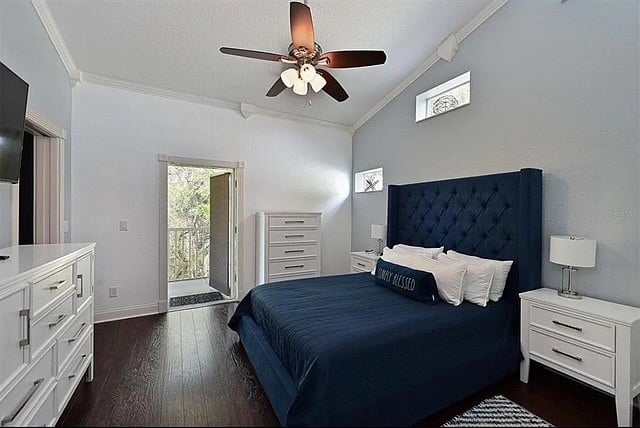 queen bed in the master with tv, walk in closet and walk in shower in the on-suite bath