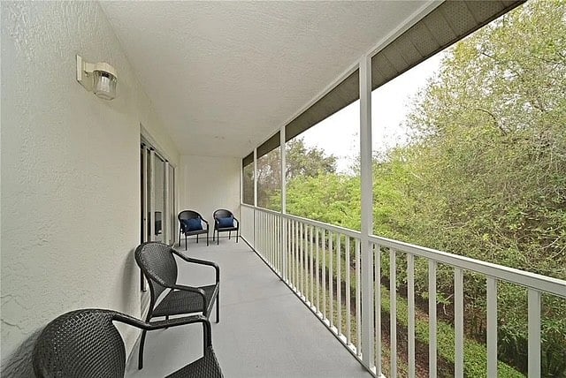 screened porch faces state rd 70, 