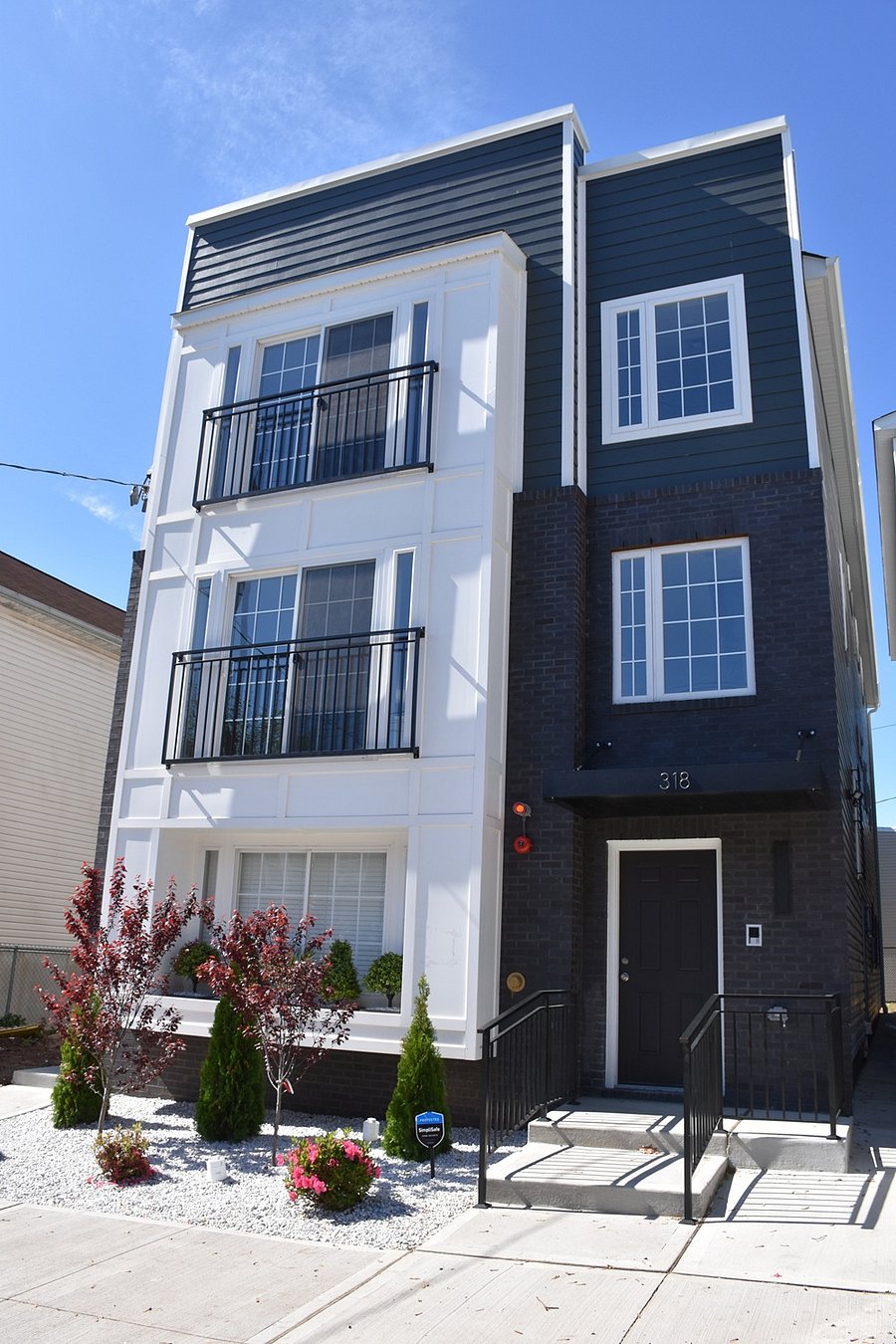 Building exterior.