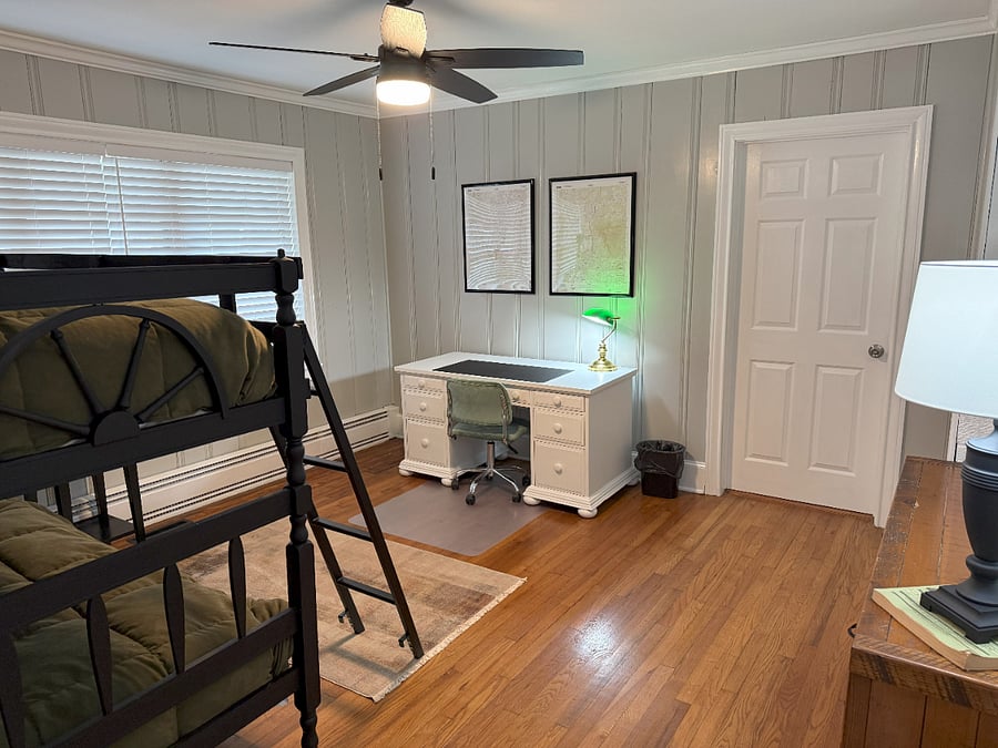 Guest Bedroom with Desk great for work from home or homework
