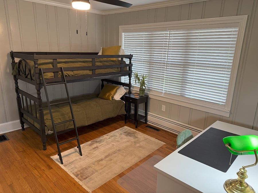 Guest Bedroom with Desk great for work from home or homework