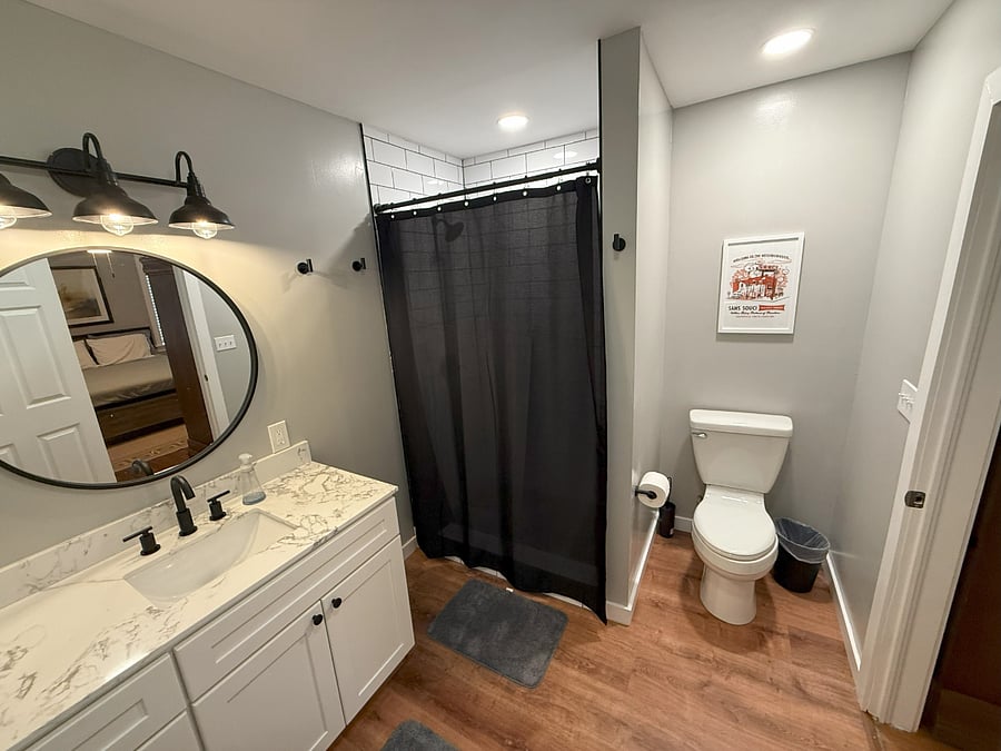 Mater Bath attached to Master Bedroom