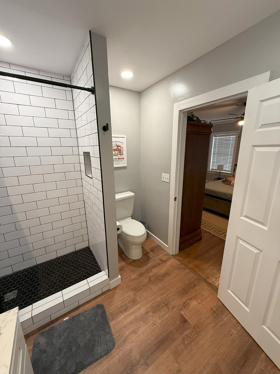 Master Bathroom Attached to Master Bedroom